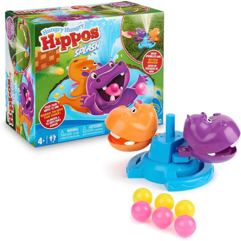 Hungry Hungry Hippos Splash, Hasbro, juego de r... image number null