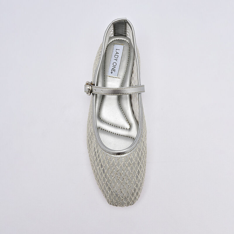 Lady One balerina para mujer plata cod 141590-E image number null