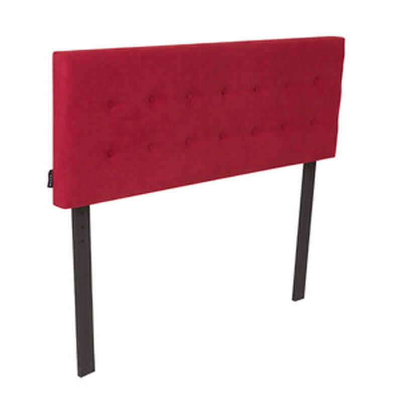 Cabecera Queen Size Dicasa Bilbao Rojo image number null