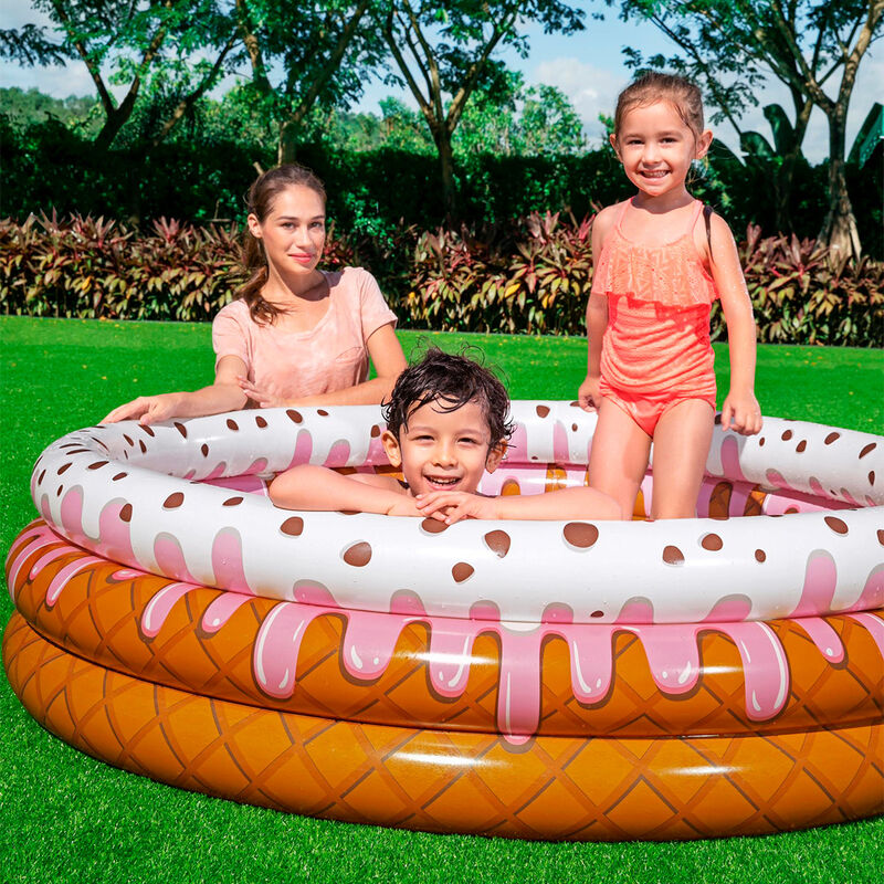 Alberca Inflable Decorado Helado con Frutas 1 M... image number null