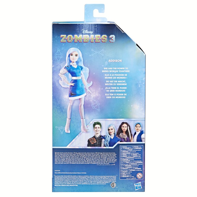 Mu&ntilde;eca Moderna Disney Princess Zombies 3 Addiso... image number null