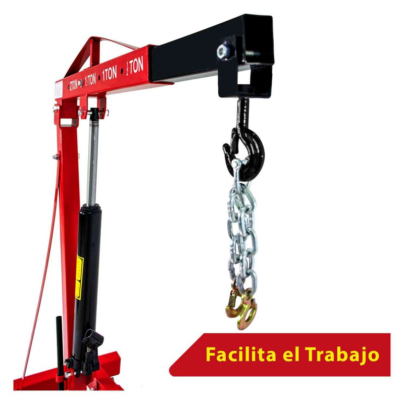Pluma Hidr&aacute;ulica Plegable Motor 2 Ton Profesion... image number null