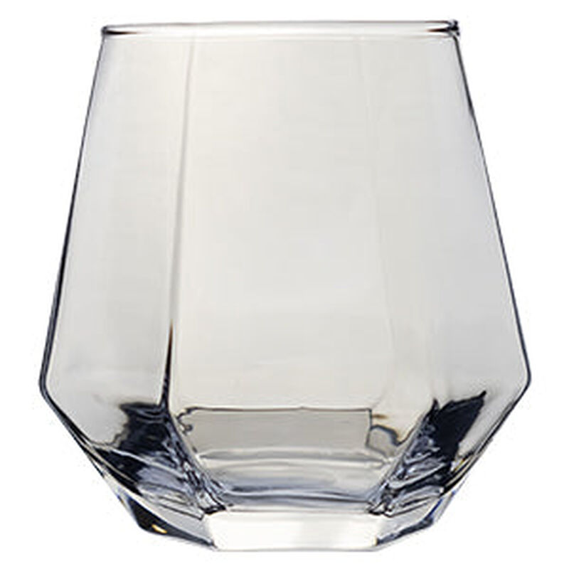 Set De 6 Vasos Hexagonales De Cristal Azul - 31... image number null
