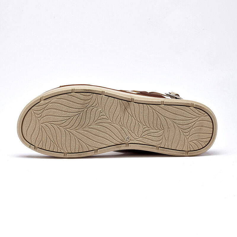 Via Victoria sandalia plataforma para mujer caf... image number null