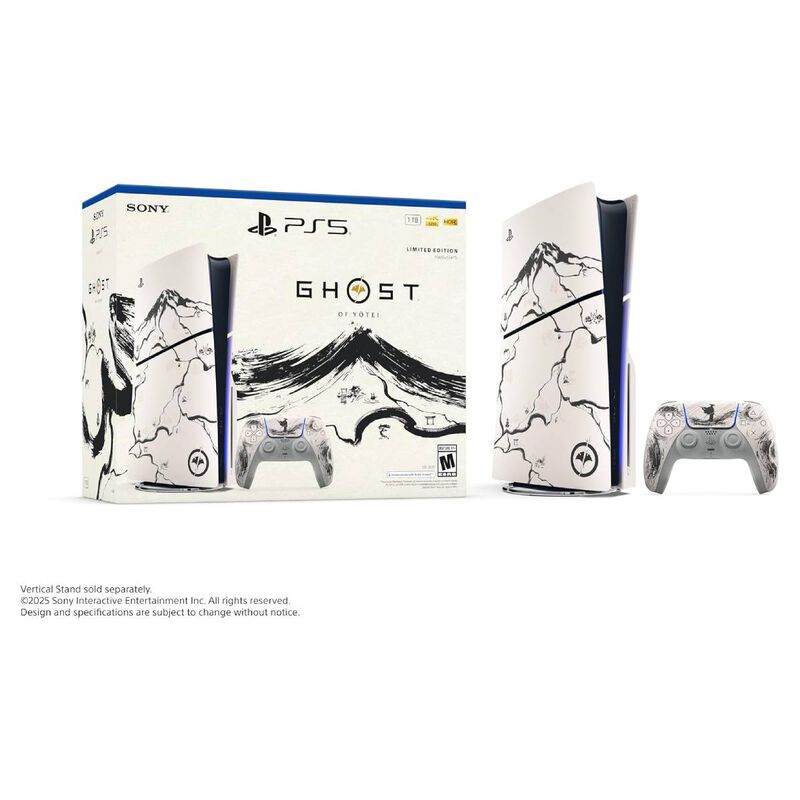 Consola PlayStation 5 Slim Ghost Of Yotei Black... image number null