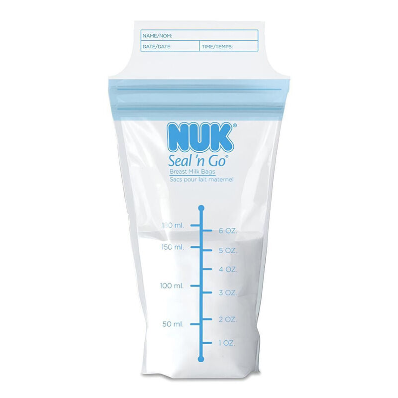 Bolsas Para Almacenar Leche Materna Nuk 25 Pzas image number null