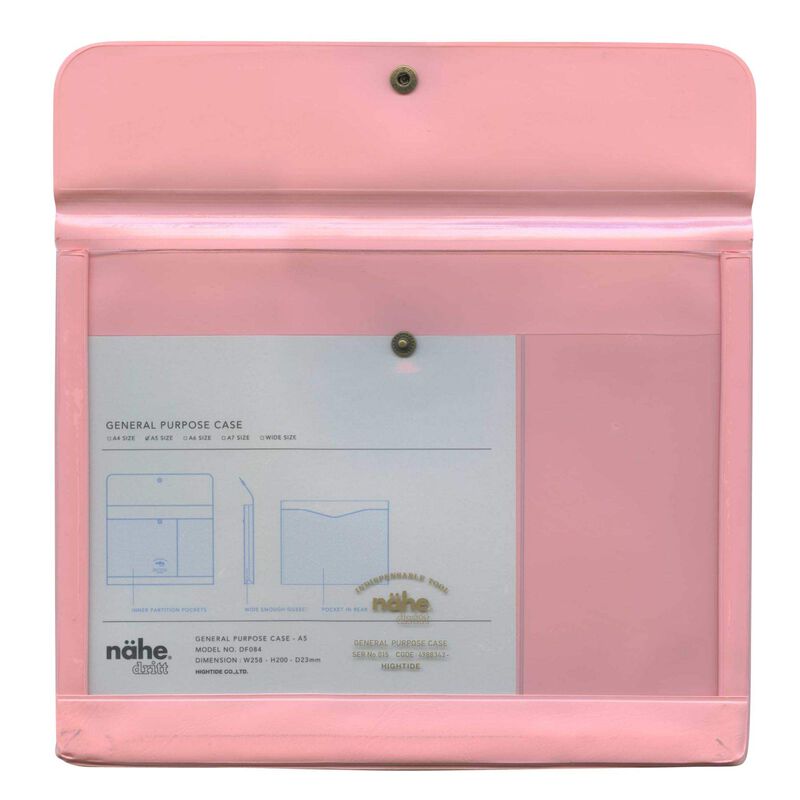 Estuche Hightide A5 Blanco 26 &times; 20 &times; 2,3 cm Pvc... image number null