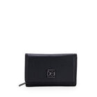 Cartera Hibrida Mediana Con Herraje Color Negro