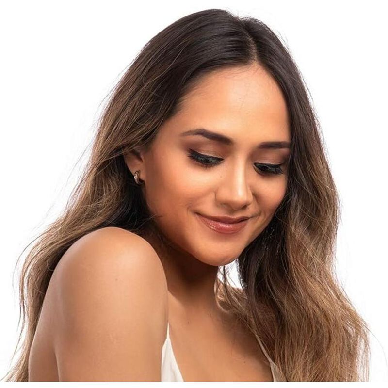 Arracadas Mujer Acero Inoxidable Aretes Zirconi... image number null