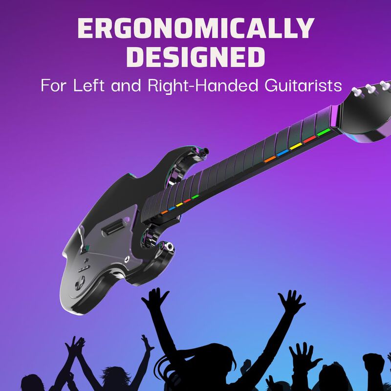 Controlador de Guitarra Inal&aacute;mbrico PDP Riffmas... image number null