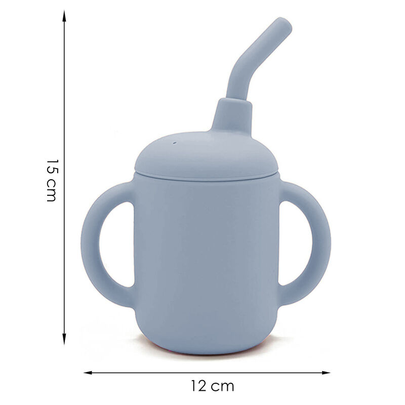 Juego de babero y accesorios de silicón Aquila ... image number null