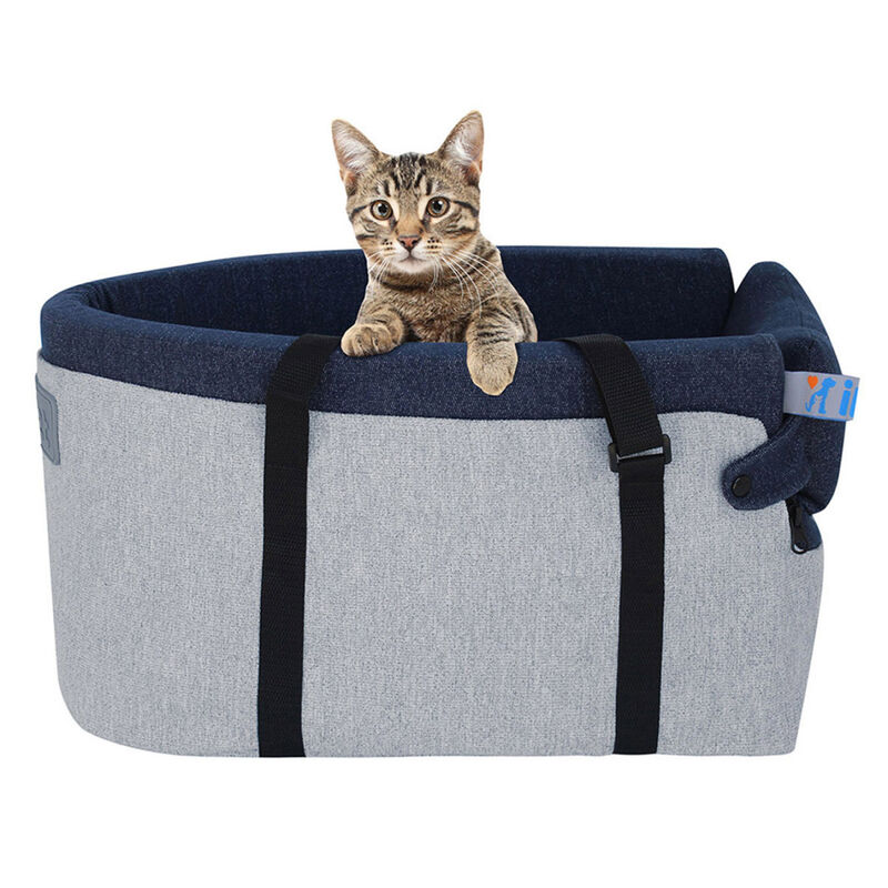 Bolsa transportadora para perro y gato Azul con... image number null