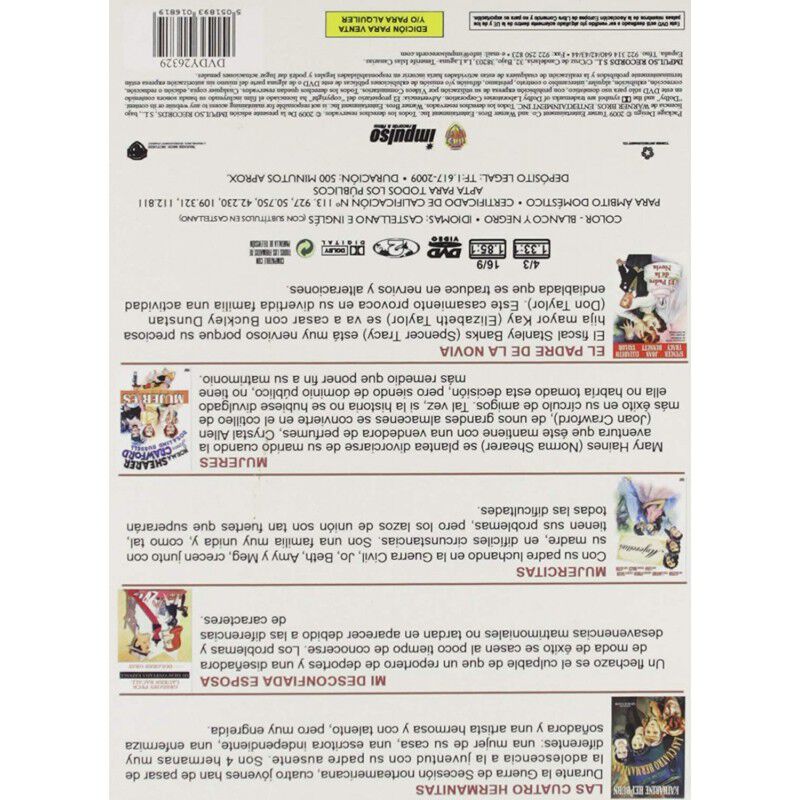 Paquete De Cine De Mujeres (5 Dvds) image number null