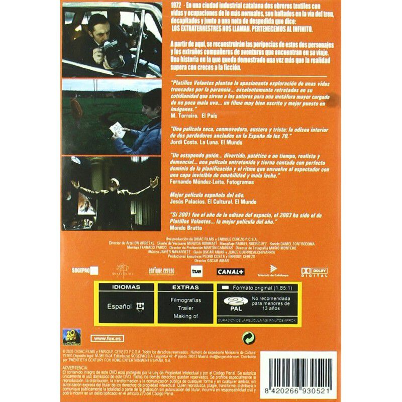 Platillos Volantes [dvd] (2003) image number null
