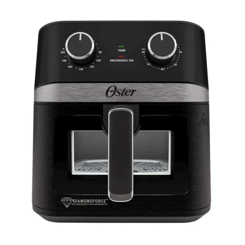 Freidora de Aire Oster DiamondForce 6 Litros Ne... image number null