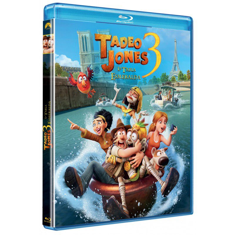 Tadeo Jones 3: La Tabla esmeralda (Blu-ray) [Bl... image number null