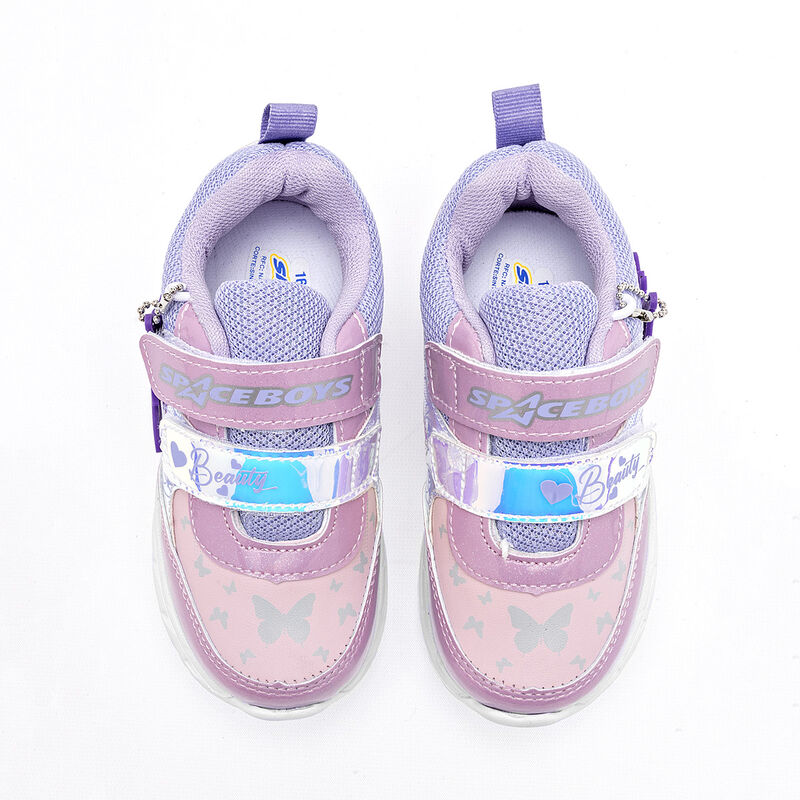 Space Boys Tenis urbano para ni&ntilde;a. Rosa lila, c... image number null