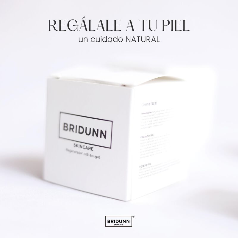 Crema Facial Natural Bridunn Antiarrugas Extrac... image number null