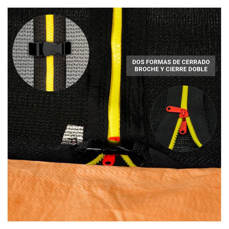 Trampolin Brincolin 4.2m Reforzado Rudo Tumblin... image number null