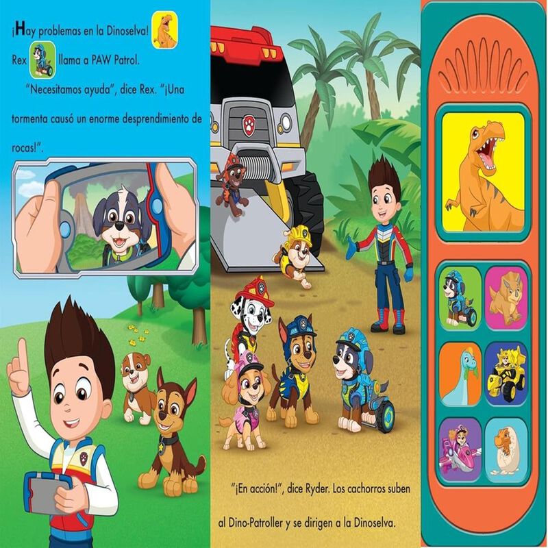 &iexcl;Una Aventura con los Dinosaurios! Libro de Son... image number null