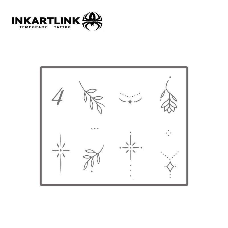 Tatuajes Temporales Inkartlink 2 Hojas Con Dura... image number null