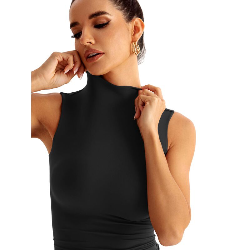 Camiseta tipo tank Easygala sin mangas, cuello ... image number null