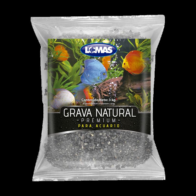 Lomas Grava M&aacute;rmol Gris Oxford Para Acuario Y/o... image number null