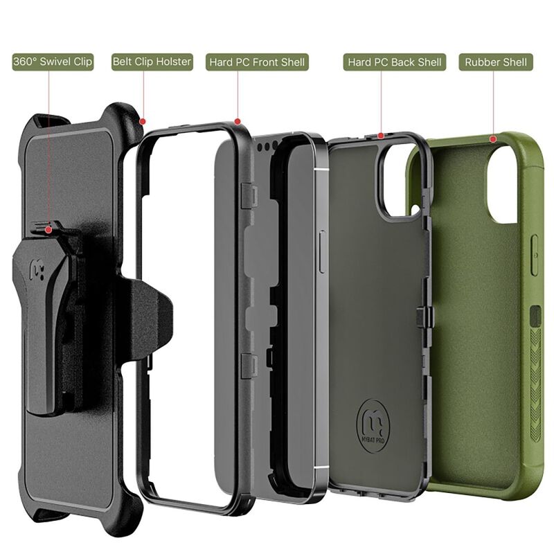 Funda Mybat Maverick Clip Para Iphone 14 Pro - ... image number null