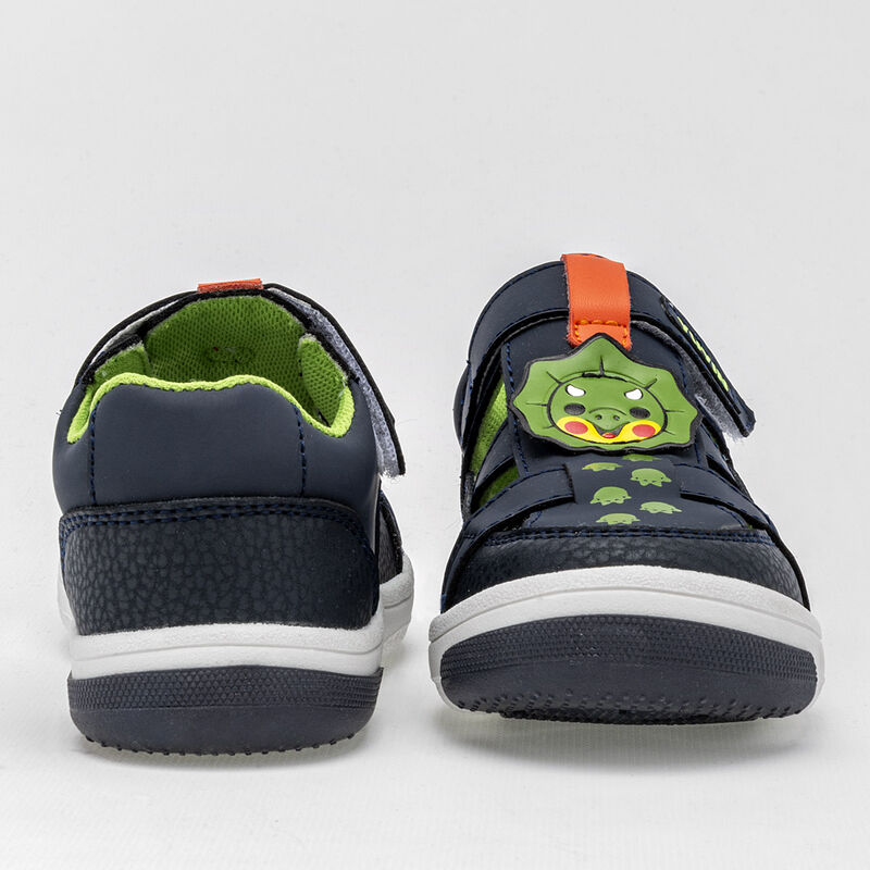 Yuyin Sandalia para niño marino verde image number null