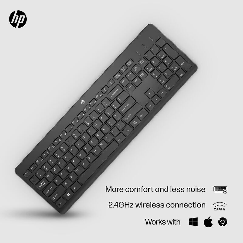 Teclado Inal&aacute;mbrico Hp 230 De Dise&ntilde;o Discreto P... image number null