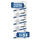 Pila Bot&oacute;n Energizer 2016 Tira 5 Unidades
