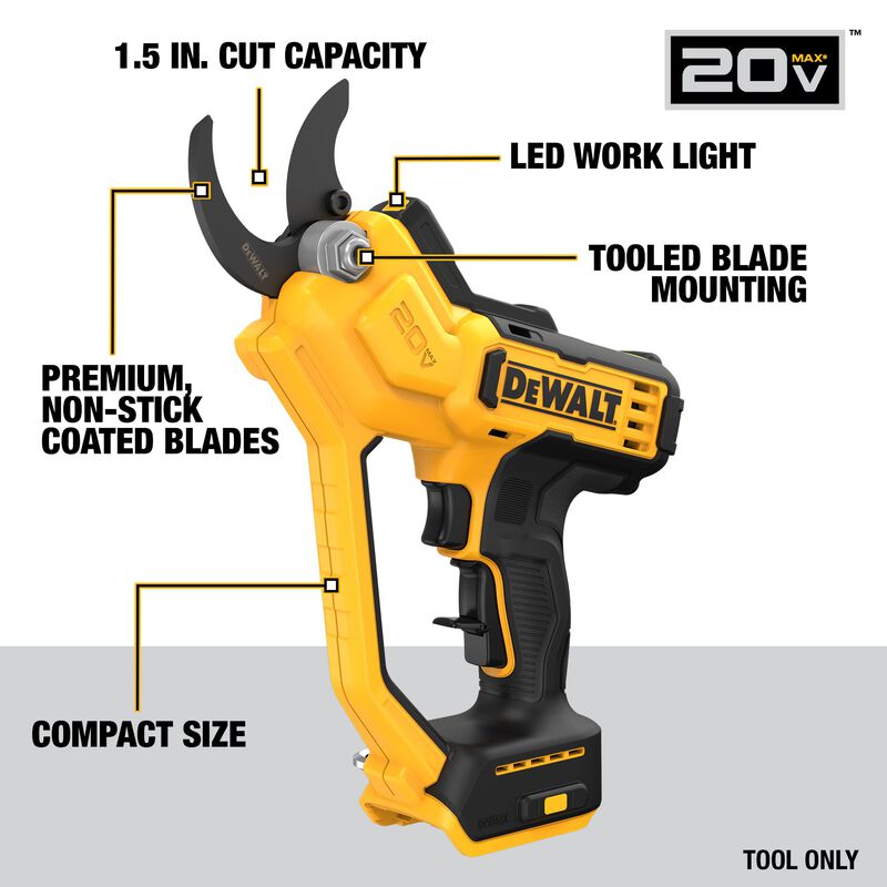 Tijeras De Podar Dewalt 20v Max, Herramienta De... image number null