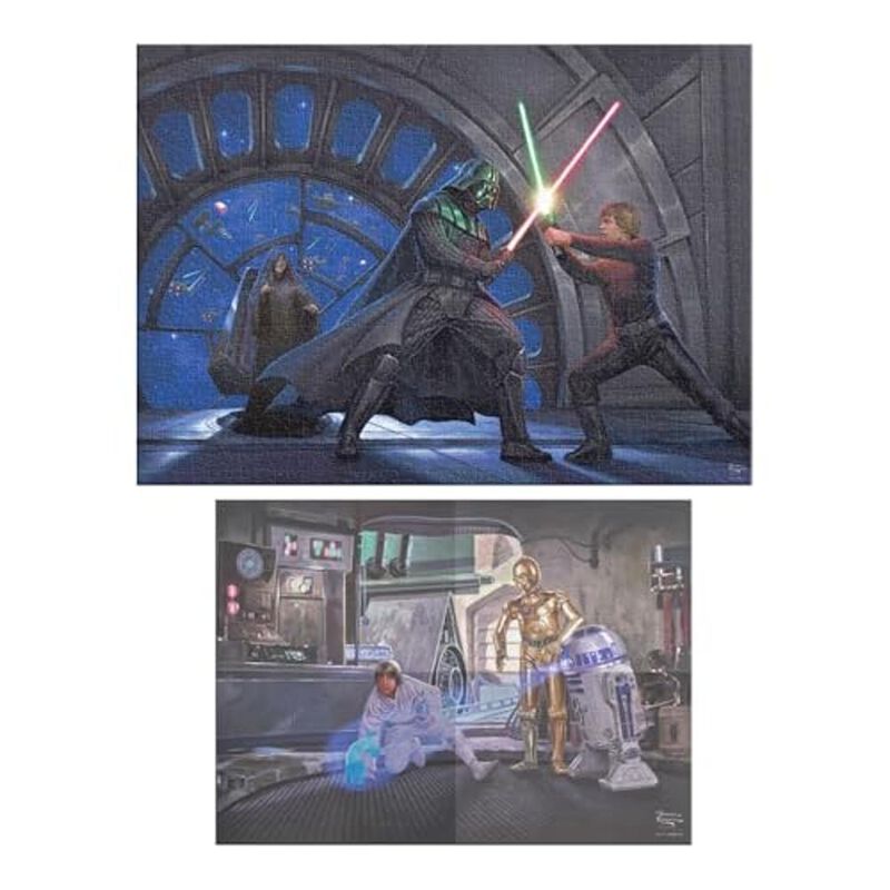 Rompecabezas Star Wars De Thomas Kinkade 1000 P... image number null