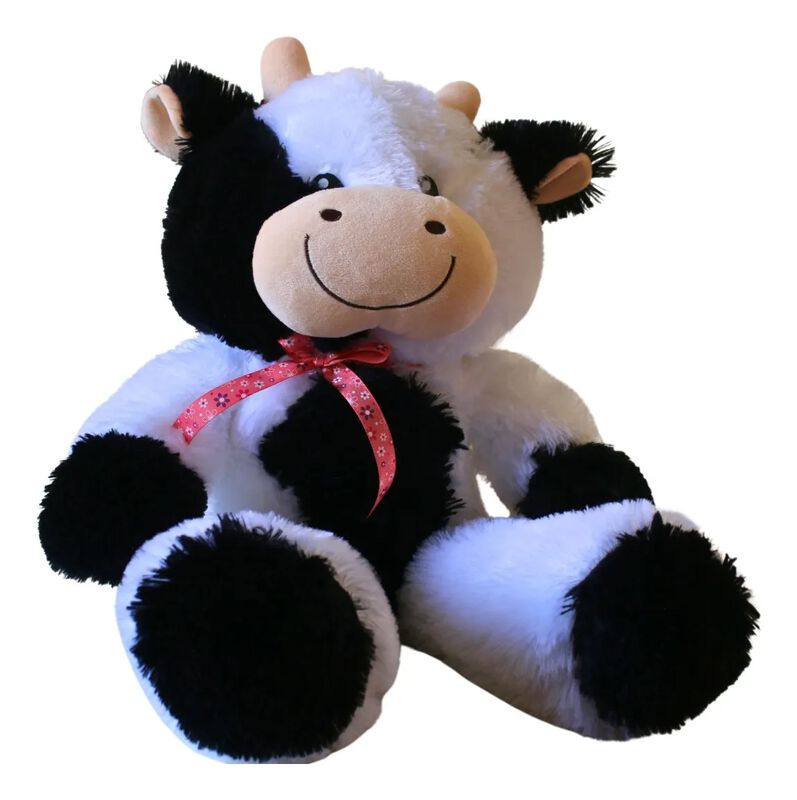 Peluche Extra Grande Vaca Patas Largas Suave Ma... image number null