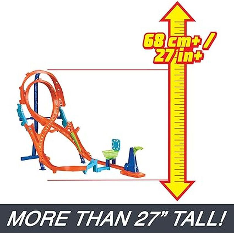 Hot Wheels Action, Pista Salto Vertical En 8 image number null
