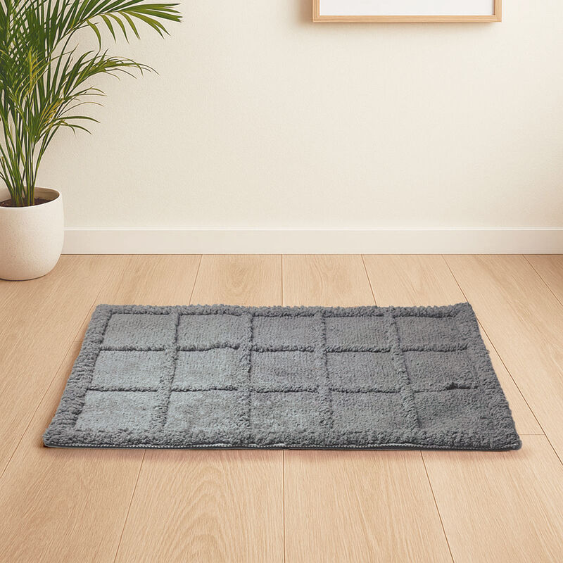Tapete Waffle 40x60 Cm Gris Oxford image number null