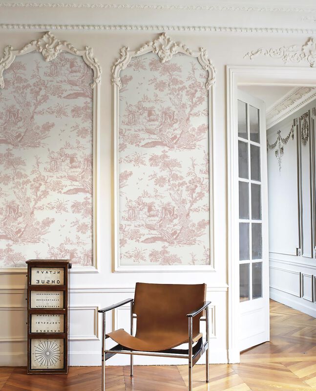 Papel Pintado Ciciwind, 5 M X 40 Cm, Blanco Y R... image number null