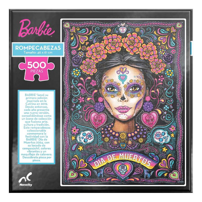 Rompecabezas Barbie Catrina 500 pzas colecciona... image number null