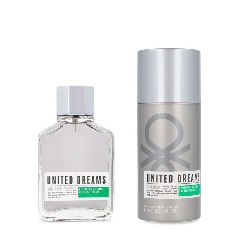 Set Benetton Aim High 2pzs Fragancia 100ml Edt ... image number null
