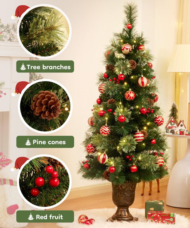 &Aacute;rbol De Navidad Decoway Artificial Preiluminad... image number null