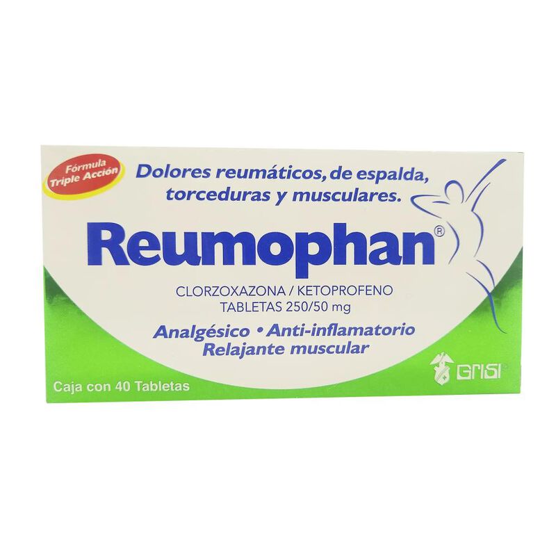 Reumophan 250/50 Mg 40 Tableta(s) image number null