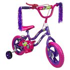 Bicicleta Infantil Ni&ntilde;as R12 Ruedas Auxiliares Goma Spring Unibike