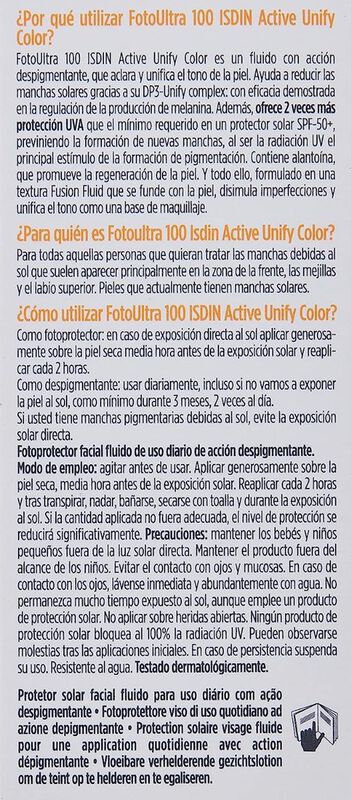 Protector Solar Isdin Foto Ultra Fps 50 Active ... image number null