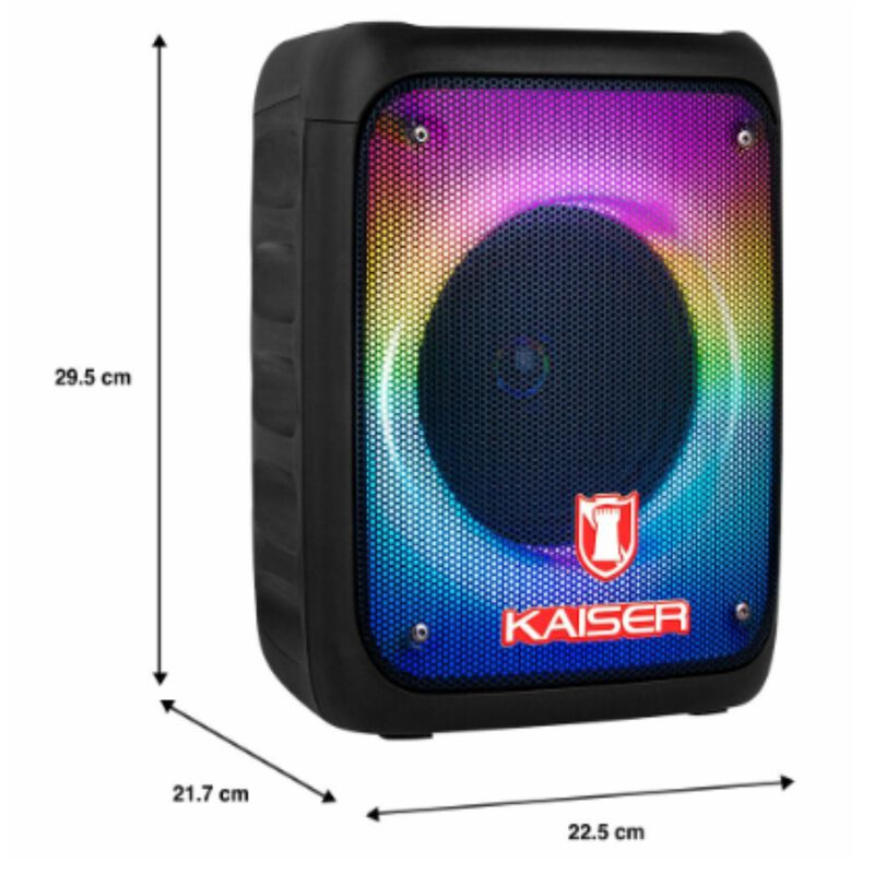 Bafle profesional 6.5" 4,800 W PMPO, Ranura par... image number null