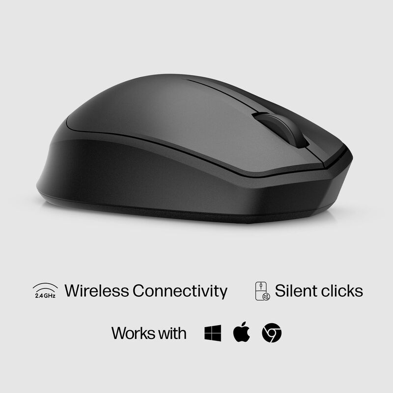 Rat&oacute;n Hp Wireless Silent 280m Ergon&oacute;mico Con Ba... image number null