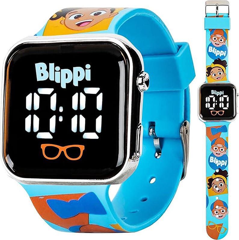 Reloj Accutime Blippi Kids Con Correa Led Inter... image number null