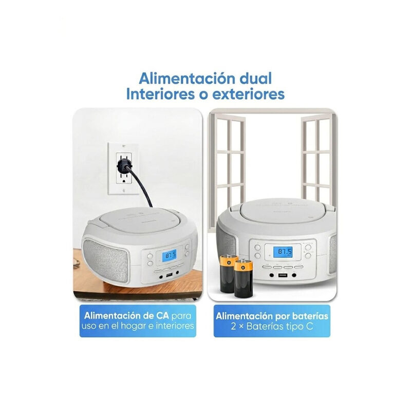 Grabadora Reproductor Cd/mp3 Bluetooth Philips ... image number null