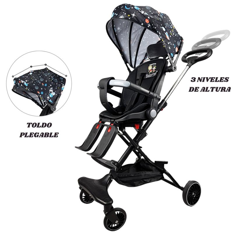 Carriola Para Beb&eacute; The Baby Shop Giratoria 360&deg;... image number null