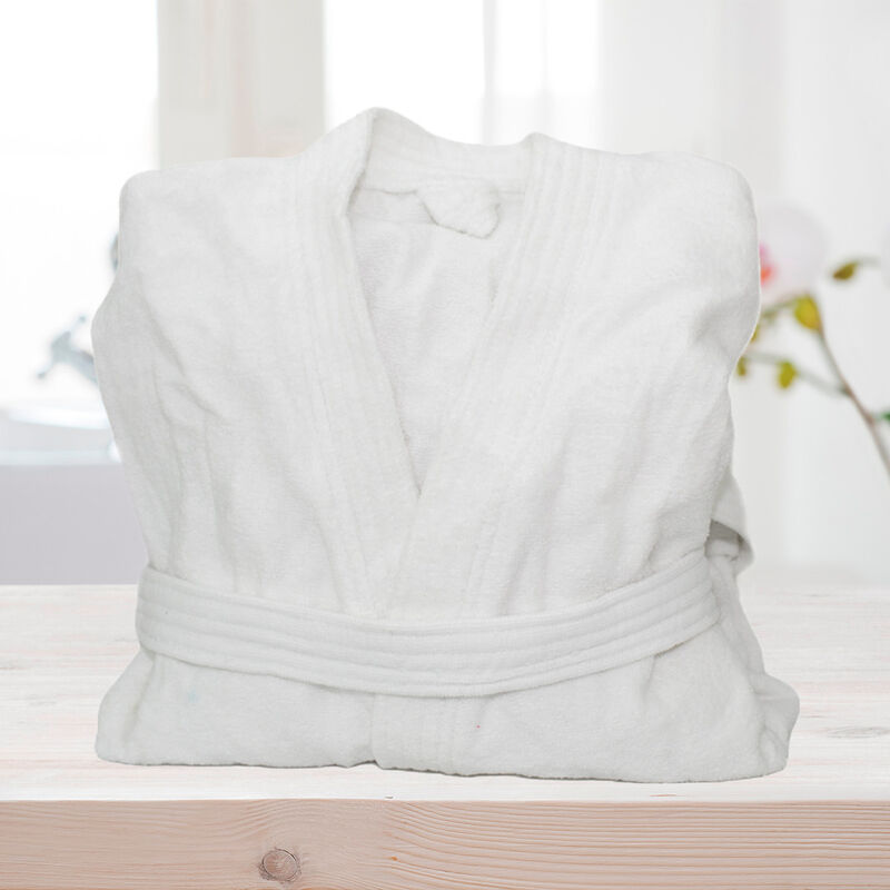 Bata de Ba&ntilde;o Almoda Tela Toalla Hotelera Unital... image number null