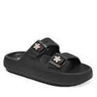 Evalight Sandalia para mujer negro